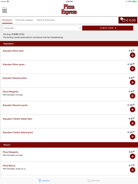 Screenshot #5 pour Pizza Express