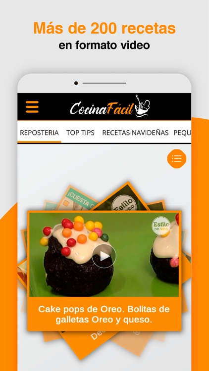 COCINA FÁCIL video recetas