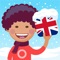 The app supports children through various exercises such as ▶learning vocabulary, ▶sentence structure and ▶grammar as well as ▶pronunciation and ▶spelling