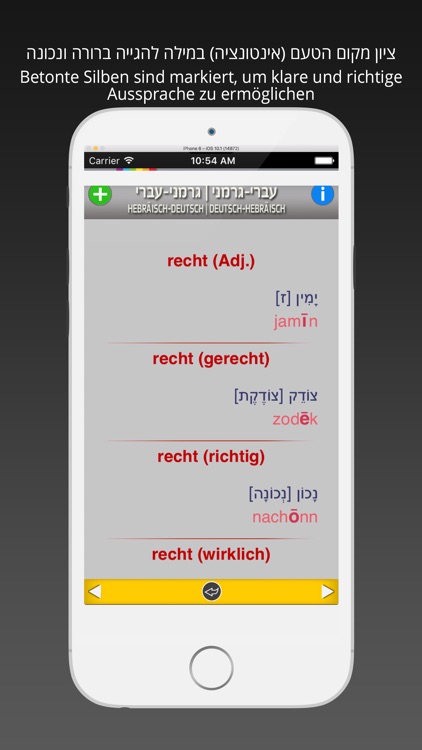 HEBREW Dictionary 18b5 screenshot-3