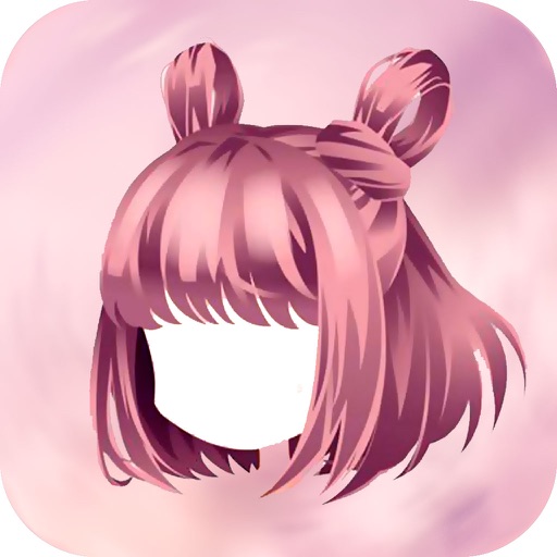 Anime hair color change salon Icon