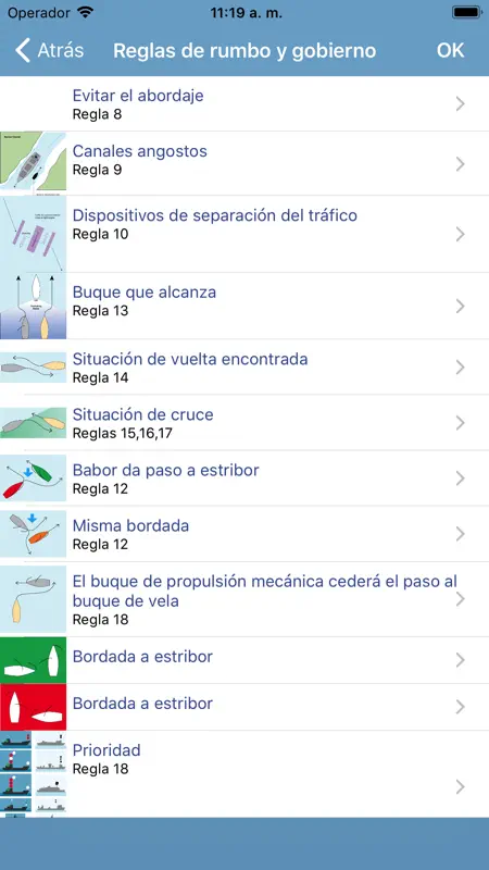 Marina: Reglas y Señales screenshot 4 of 5