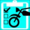 MotoExam exam assistant removes the need to carry bulky exam materials while administering a Motorcycle Safety Foundation (MSF)® motorcycle driver's test