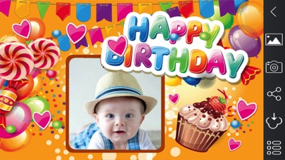 Birthday - Photo Frame Editor screenshot 3