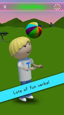 Game screenshot Key Verbs with Steffy & James apk