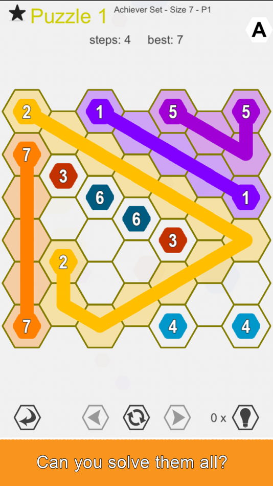 #4. Hexic Link - Logic Puzzle Game (iOS) 来自: ThinkCube Inc.
