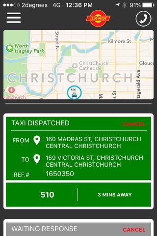 Getaxi screenshot 2