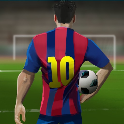 Free kicks 3D football game icon