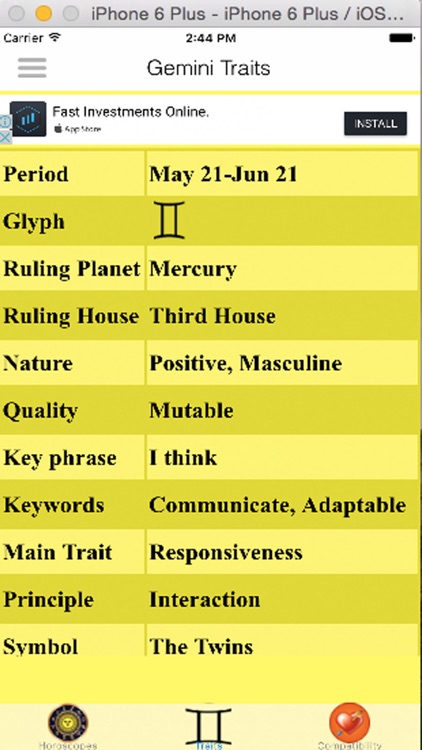 Gemini by Findyourfate.com screenshot-3