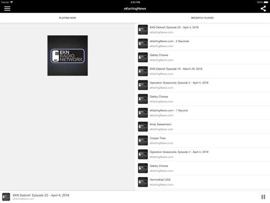 eKartingNews iPad screenshot 1 - Sports app
