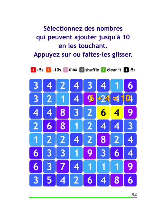 Screenshot #6 pour Add to 10 Plus: Jeu de Nombres