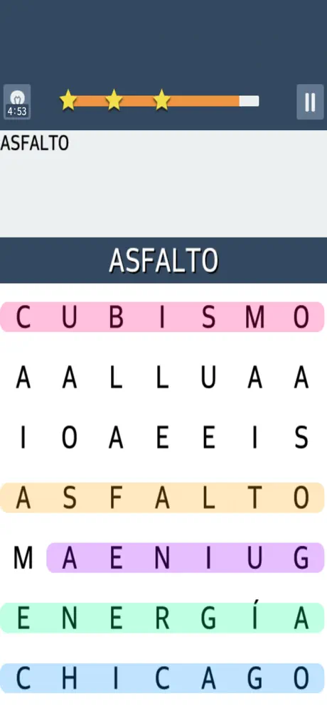 palabra búsqueda rey!