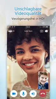 u meeting, webinar, messenger iphone bildschirmfoto 3