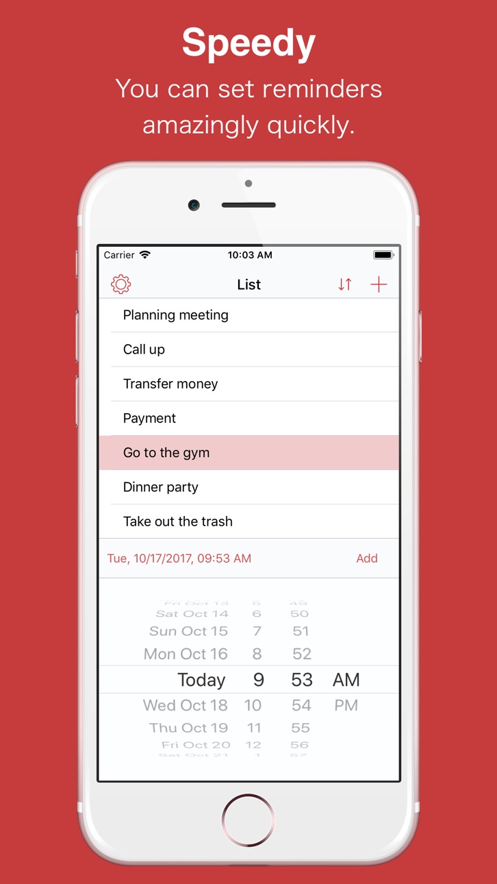 iPhone screenshot