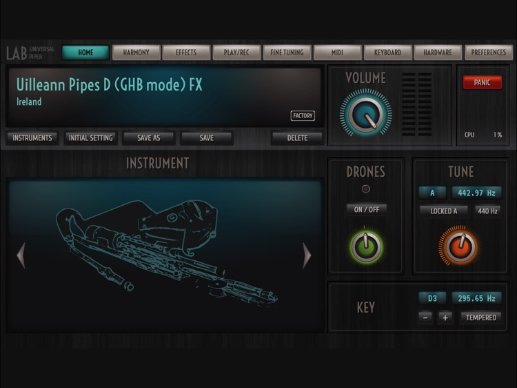 Universal Piper - Bagpipe Lab screenshot-0