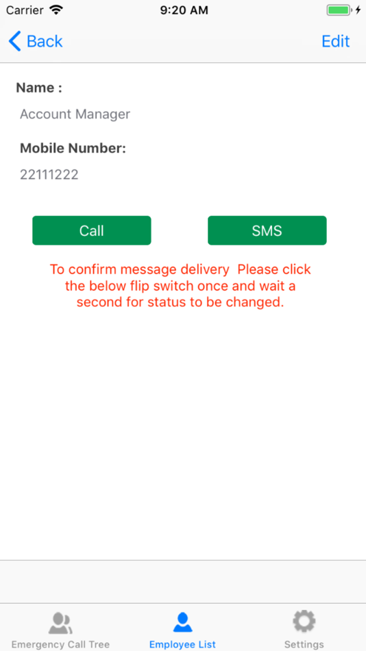 #5. Emergency Call Tree (iOS) De: Raed Al-Akash