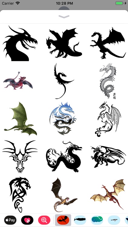 Dozens of Dragon Stickers