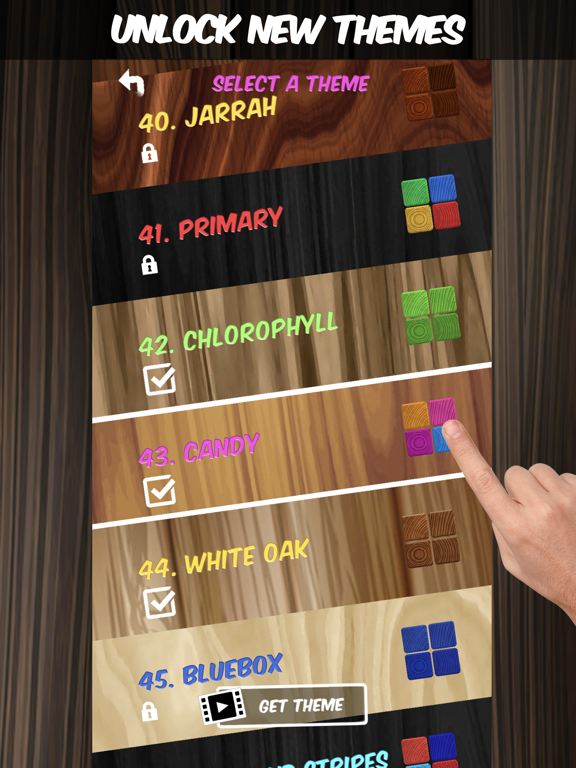 Screenshot #5 pour Woodblox - Wood Block Puzzle