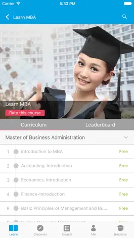 Game screenshot Learn MBA,Finance & Investment apk