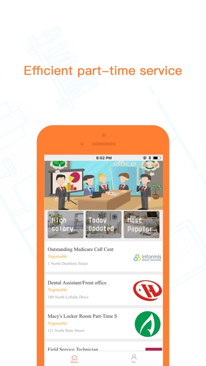 QJob -Quick part-time platform