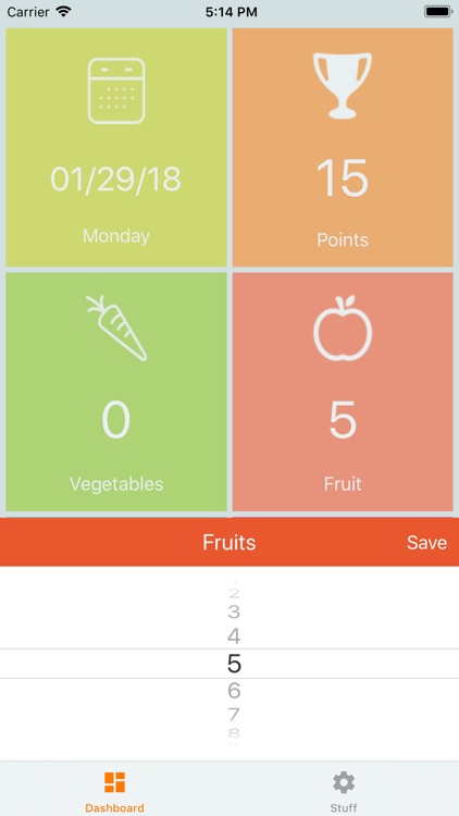 Fruit and Veggie Challenge