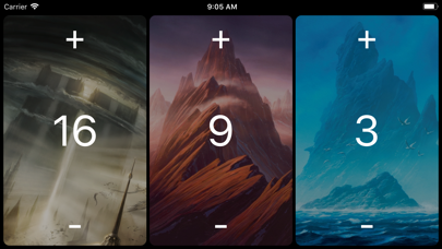 Storm Count app screenshot
