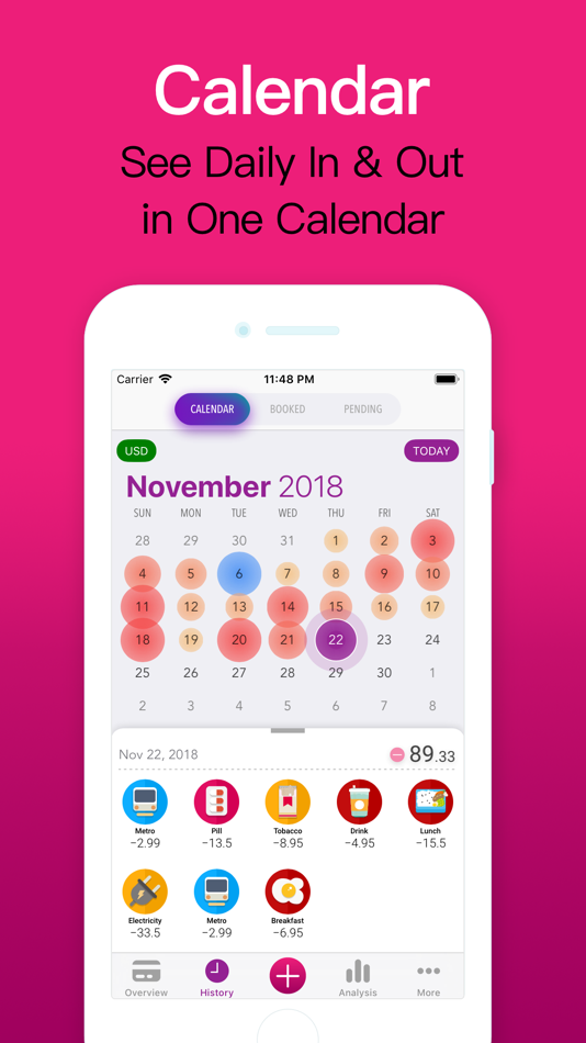 #1. Daybook! (iOS) 由: WEI-TE LIN