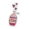 Love Stickers + Quotes - 80's Vintage & Retro Set