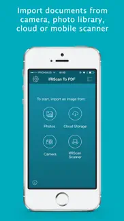 iriscan to pdf iphone screenshot 2