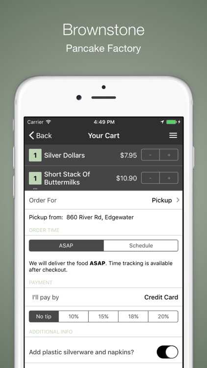 Brownstone Pancake Factory screenshot-3