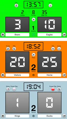 Game screenshot Swipe Scoreboard apk