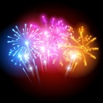 Download Animated Fireworks Sticker GIF app