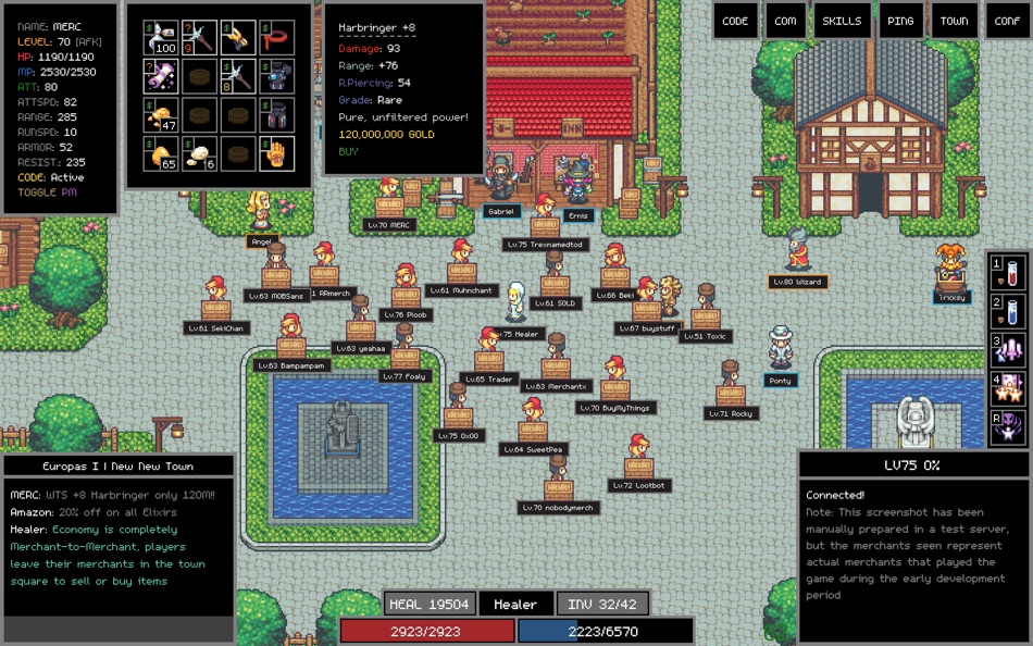 #7. Adventure Land - CODE MMORPG (macOS) 由: Kaan Soral