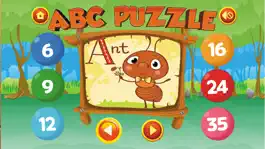 Game screenshot ABC Jigsaw Puzzle and Coloring apk