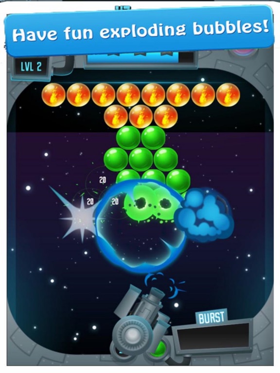 Screenshot #2 for New Bubble Space 2