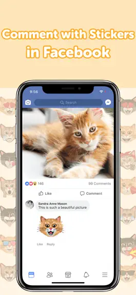 Game screenshot CatMoji - Cat Emoji Stickers hack
