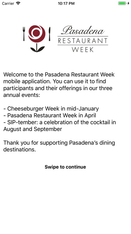 Pasadena Restaurant Week