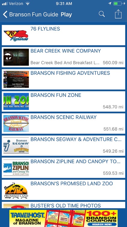 Branson Fun Guide