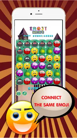 Game screenshot Emoji Blitz Connect Match 3 : Emoticon Line Puzzle apk