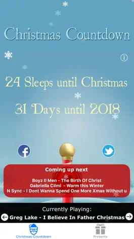 Game screenshot Christmas Countdown Radio apk
