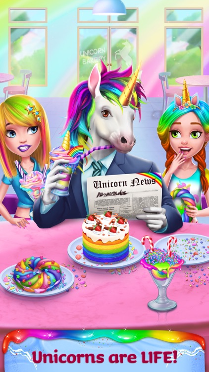 Unicorn Food - Rainbow Glitter Food & Fashion