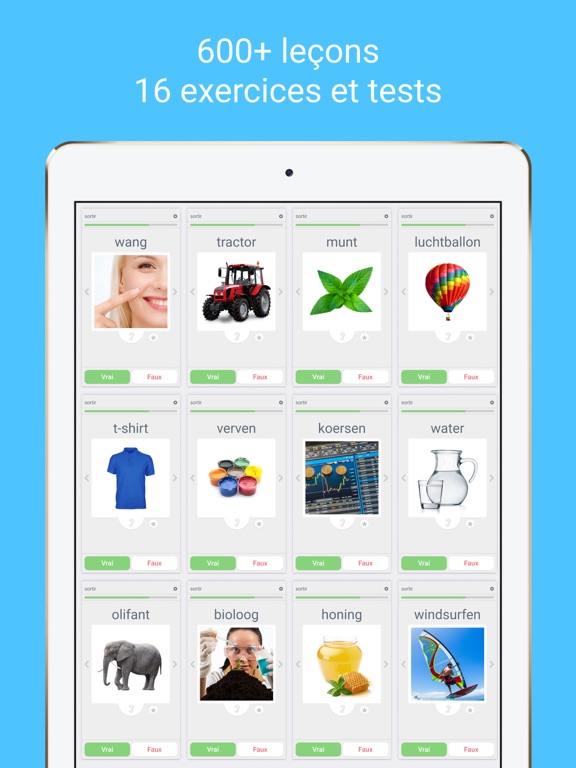 Screenshot #6 pour Apprendre Néerlandais - LinGo