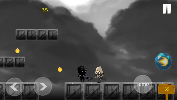 Black Panther Runner Shooter screenshot-4