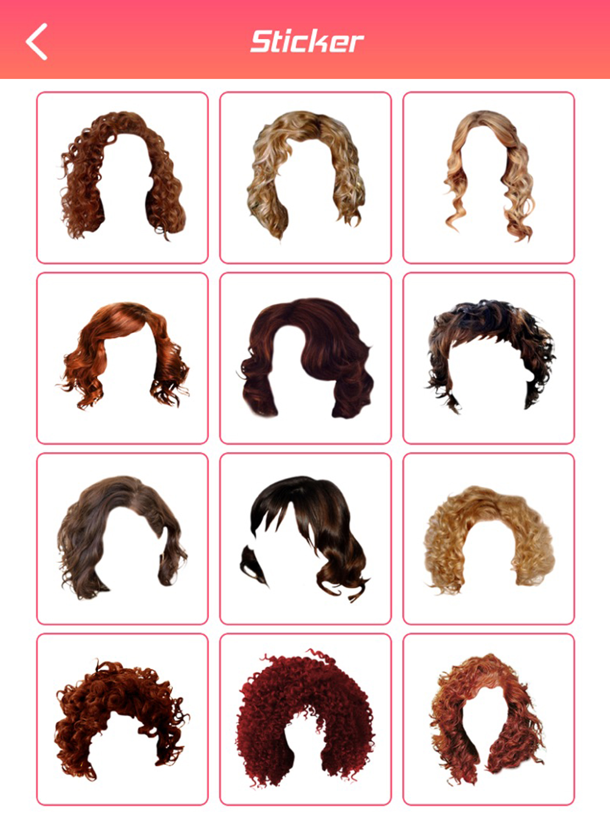 Curly Hair Style Photo Editor screenshot 7