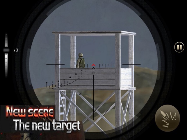 Army Sniper Pro: Gun War Actio, game for IOS