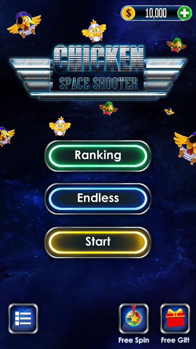 Chicken Shooter: Space shoting screenshot 3