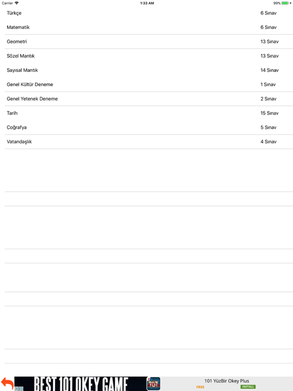 Screenshot #5 pour Kpss Hazırlık Cepte