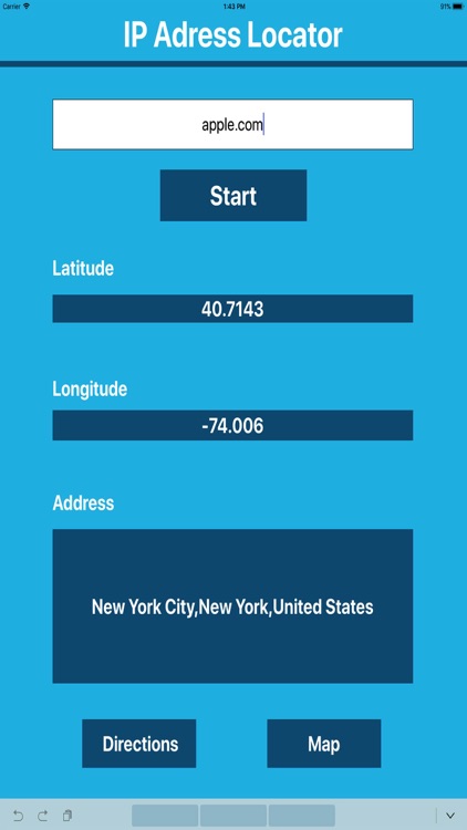 IP Address of the World