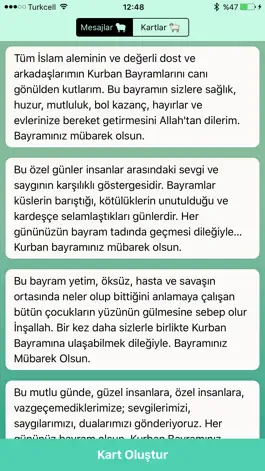 Game screenshot Kurban Bayramı Mesajı mod apk