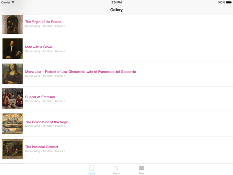 Screenshot #4 pour Louvre Museum : Audio Guide